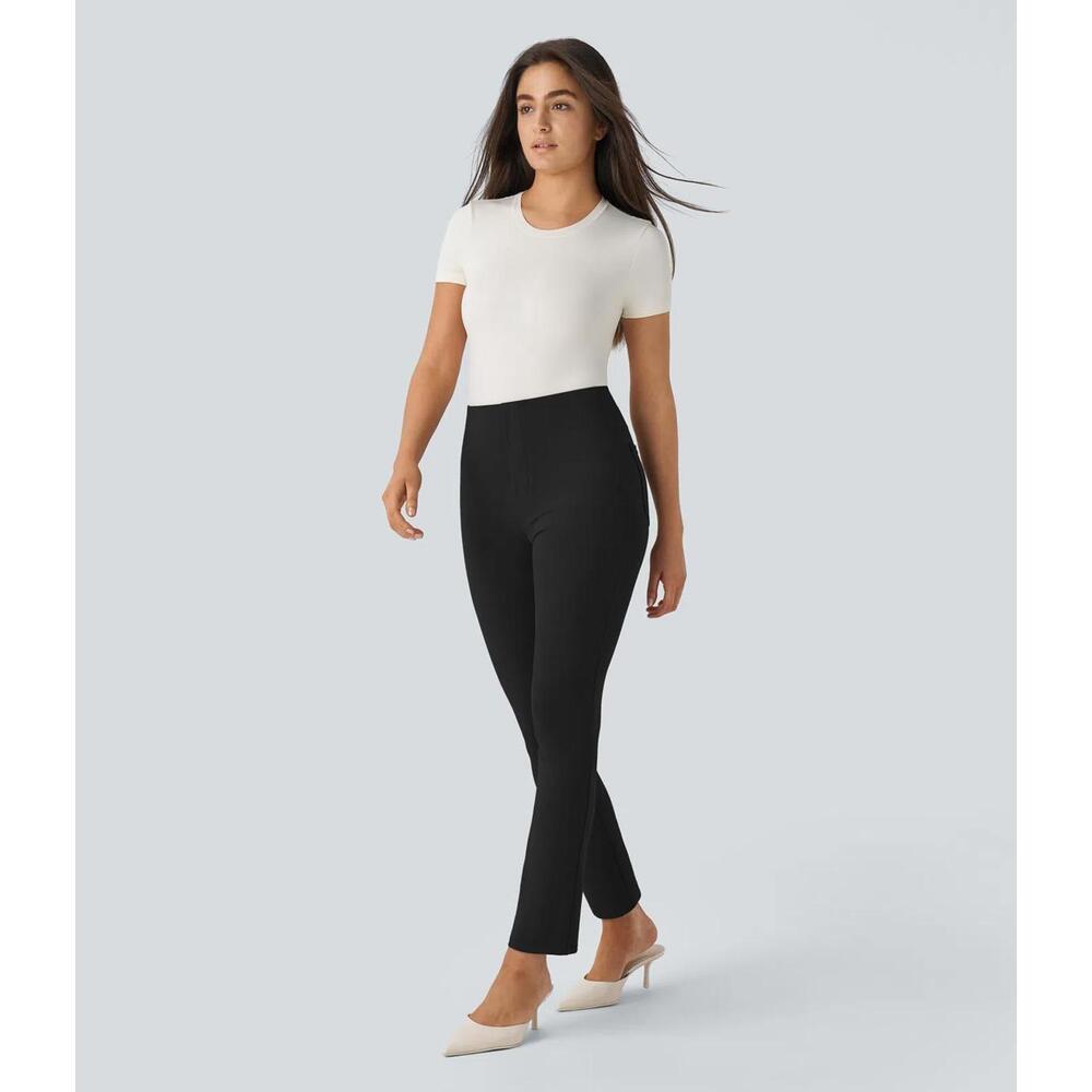 NWT Halara Flex™ SculptKnit High Waisted Pocket Tapered Work Pants Size XS 7/8 - Picture 8 of 10